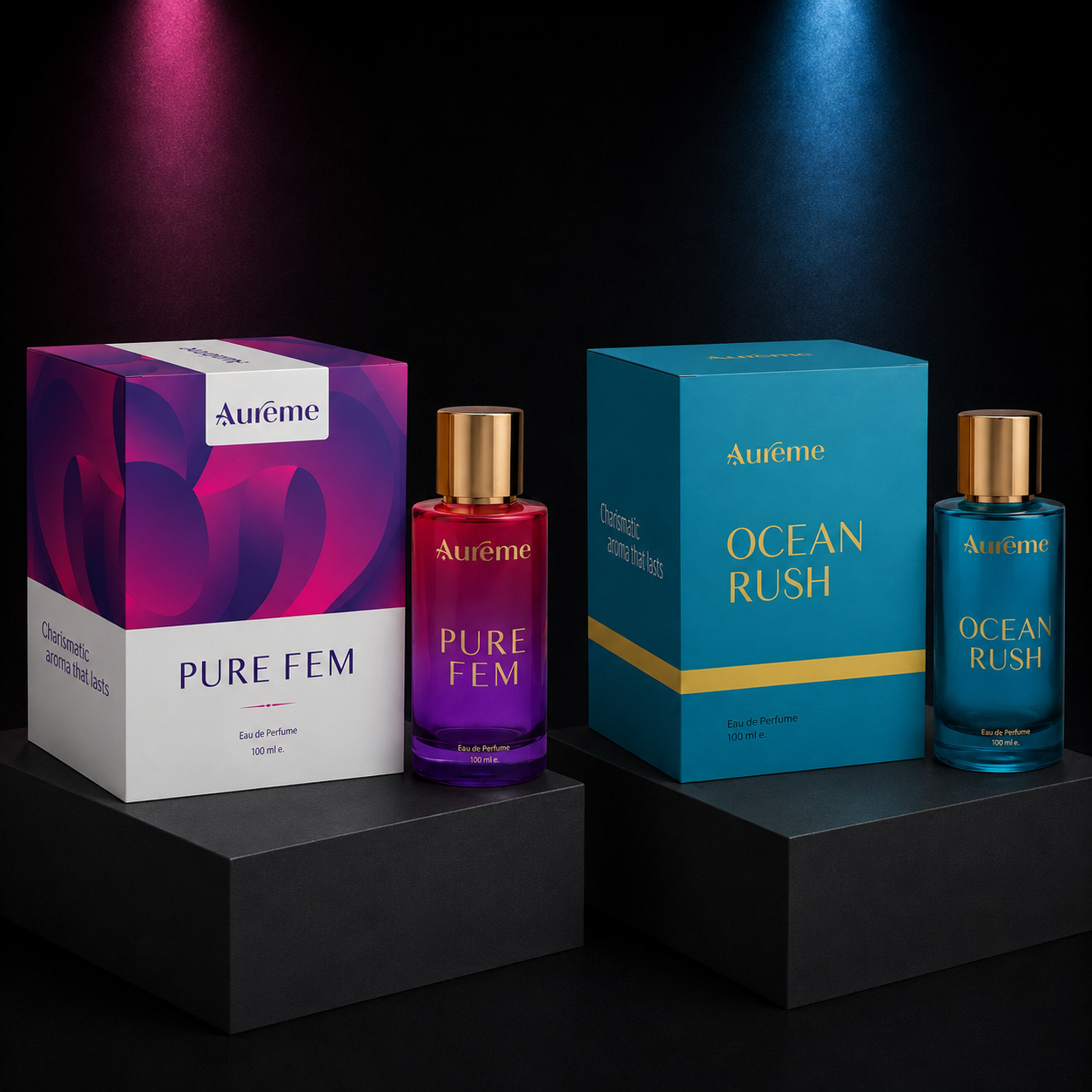 Aureme Ocean Rush + Pure Fem Combo